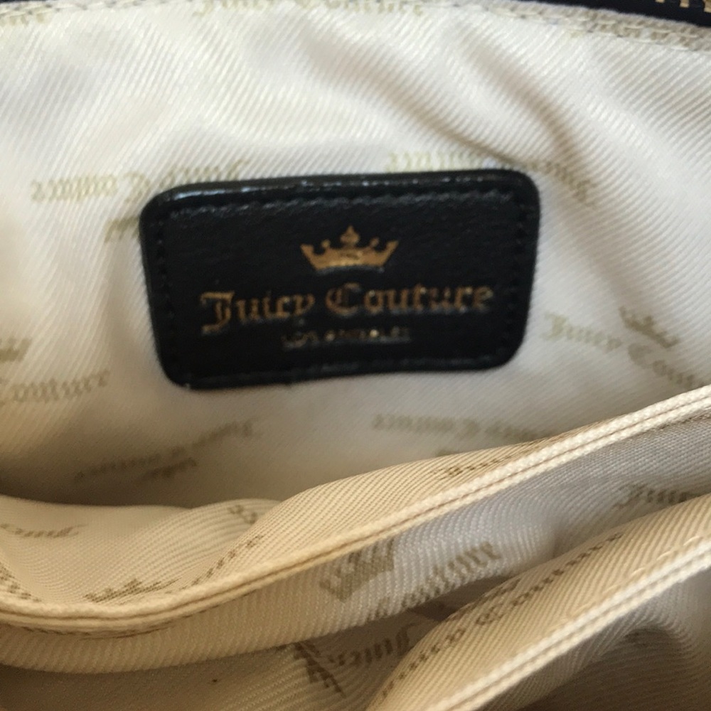 JUICY COUTURE BLACK PURSE - Picture 2 of 8